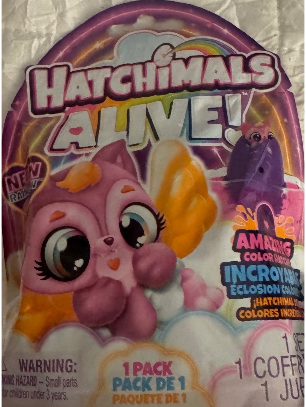 Hatchimals Alive Interactive Color-Changing Toy Set, New with Tags